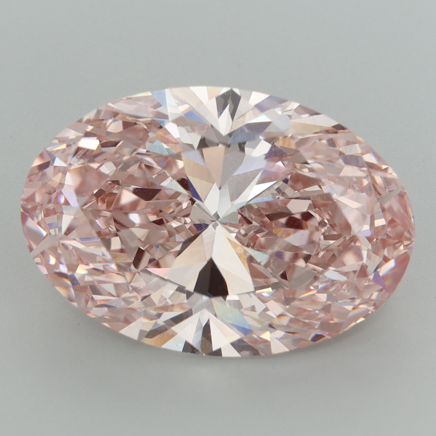 Oval 10.3ct Fancy Vivid Pink VS1