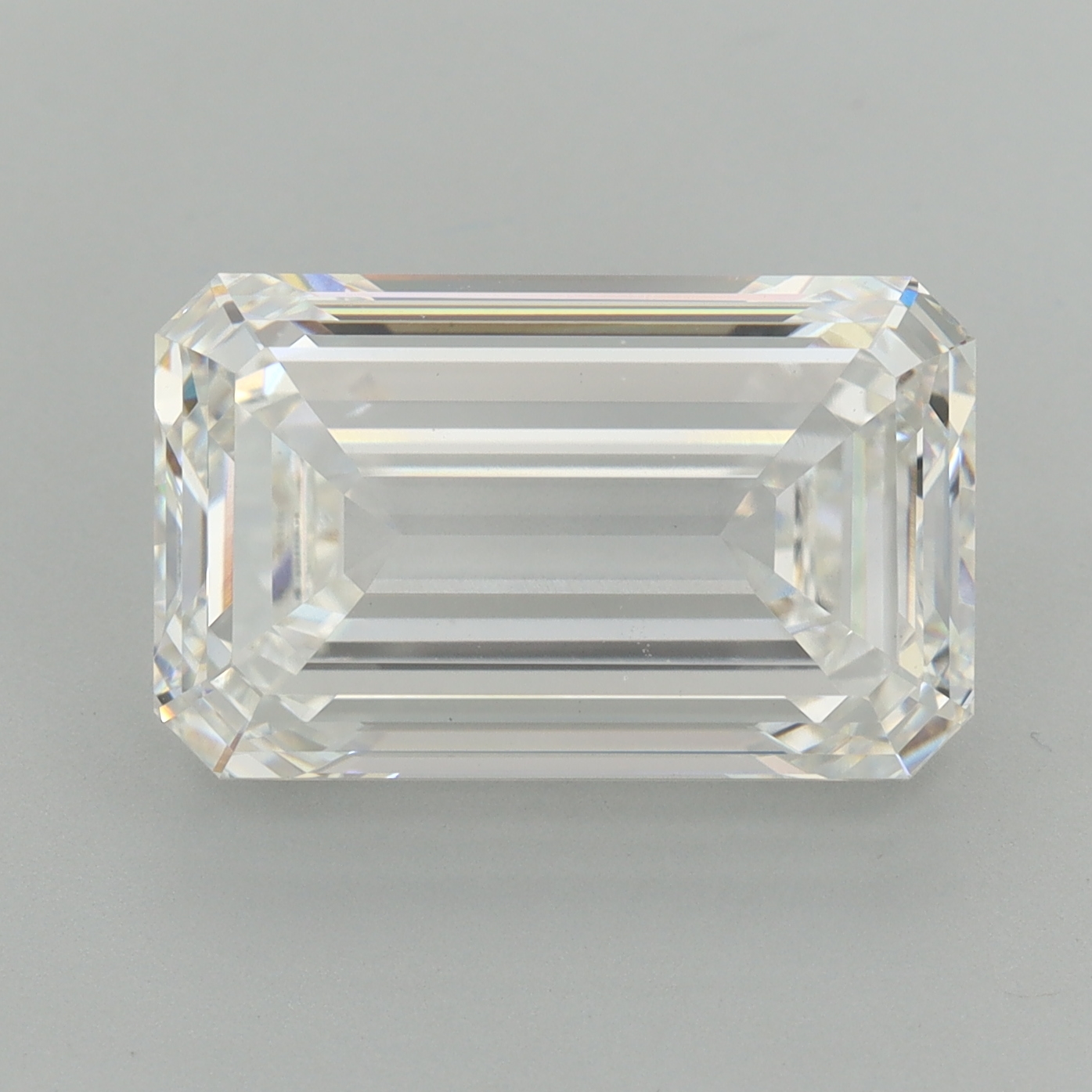 Emerald cut 8.02ct F VS1