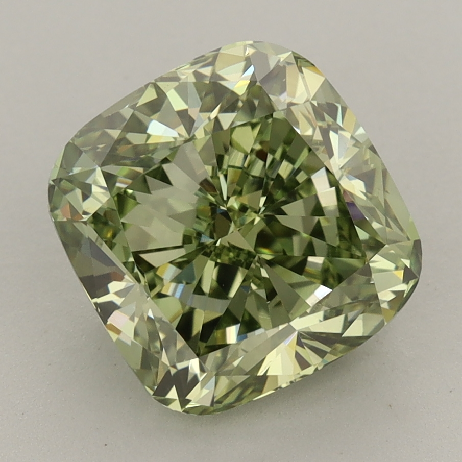 3.99 Carat Cushion Cut Lab Diamond