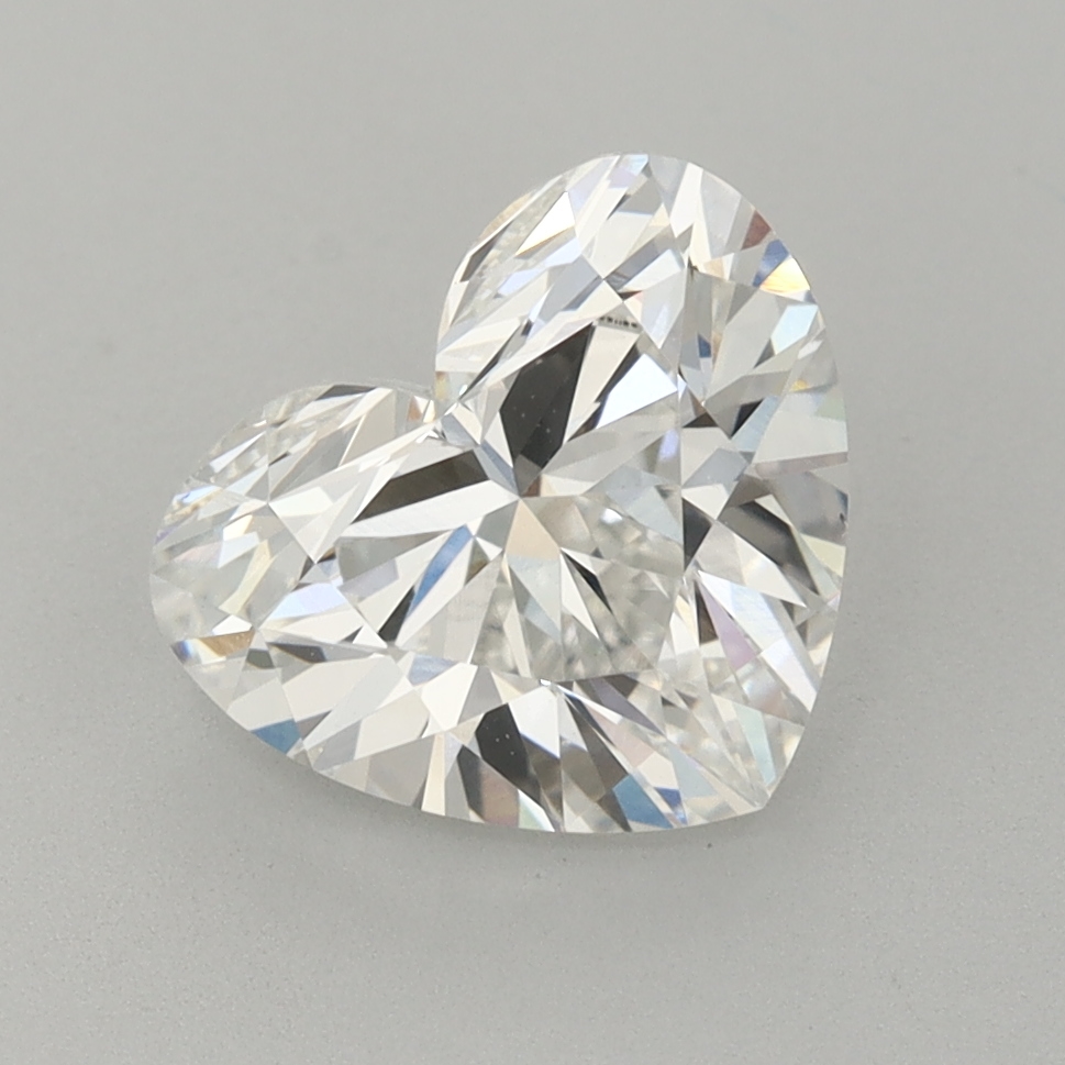 2.56 Carat Heart Cut Lab Diamond