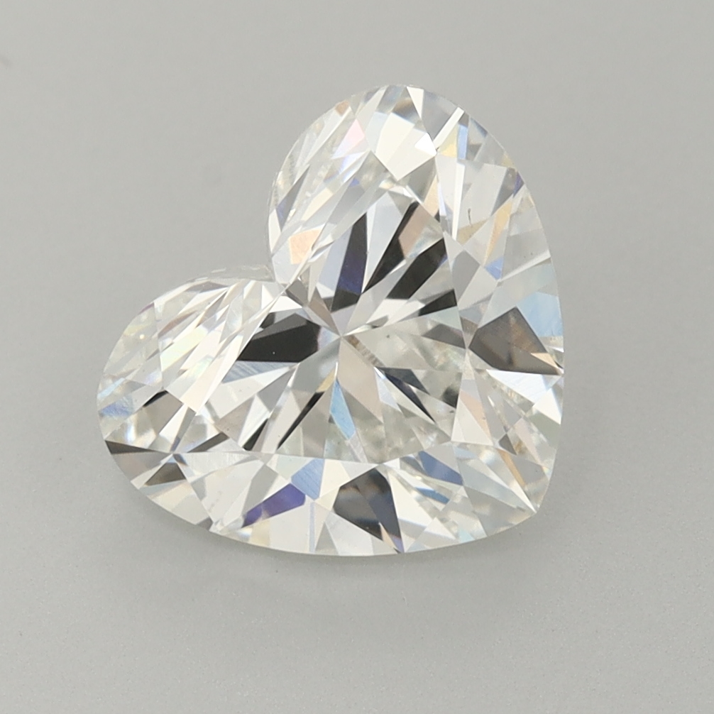 2.87 Carat Heart Cut Lab Diamond
