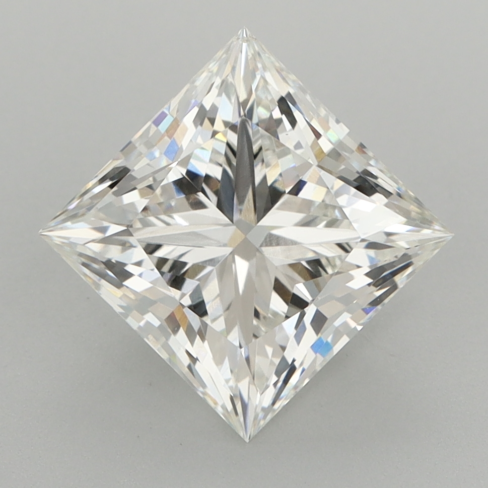 3.55 Carat Princess Cut Lab Diamond