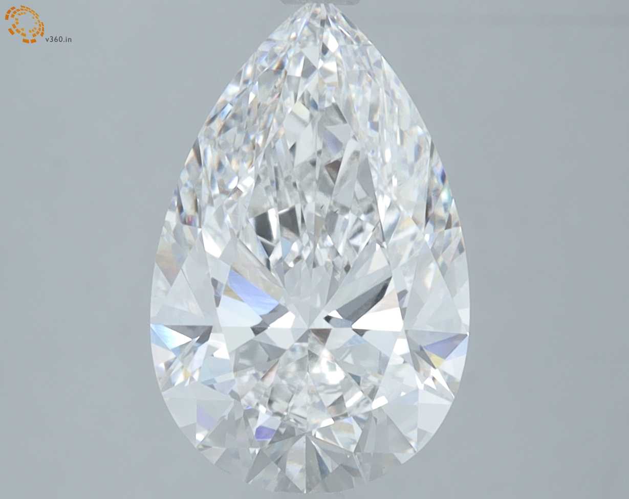 3.58ct Pear Lab-Grown Diamond · E/VS2