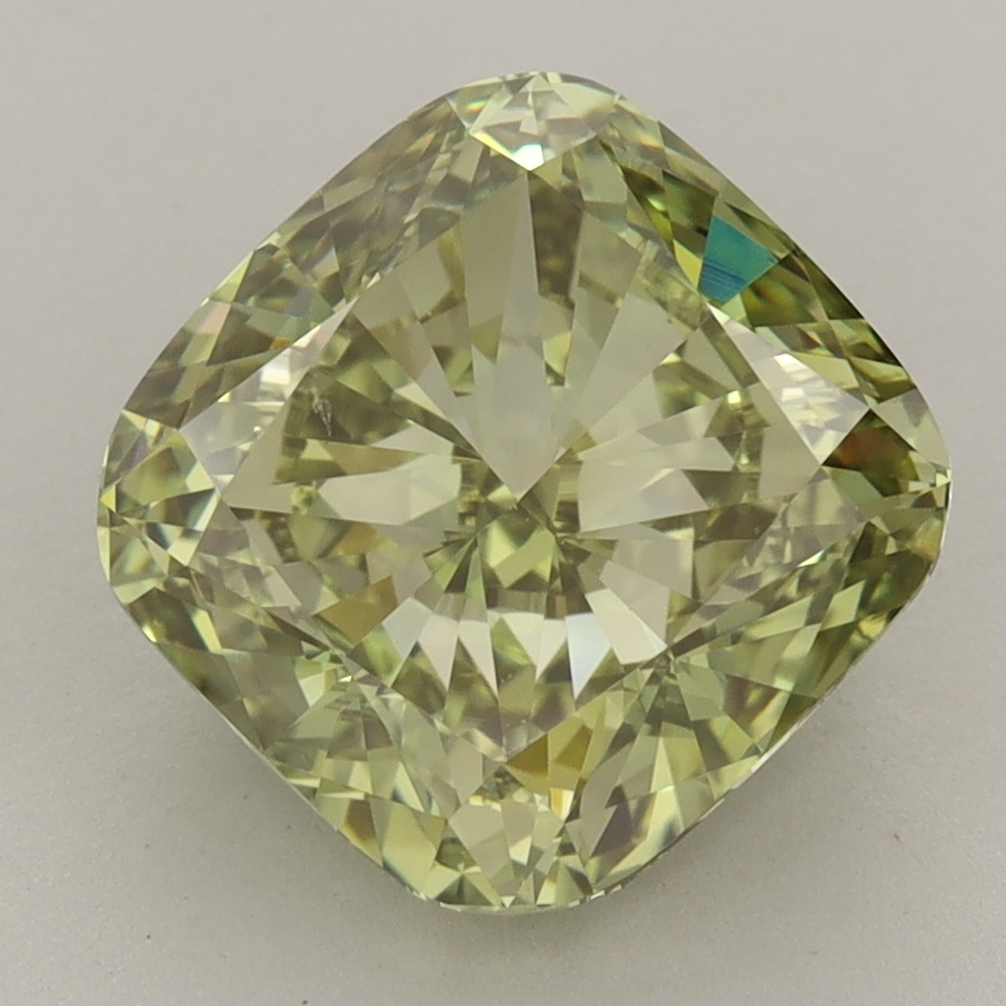 4.27 Carat Cushion Cut Lab Diamond