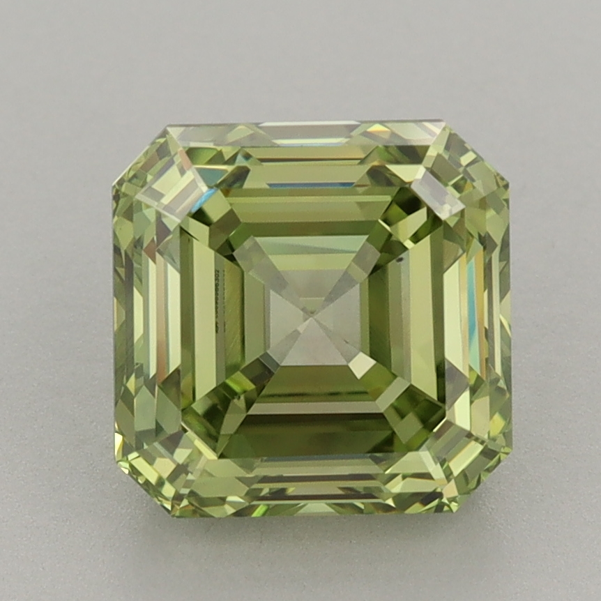 3.09 Carat Asscher Cut Lab Diamond