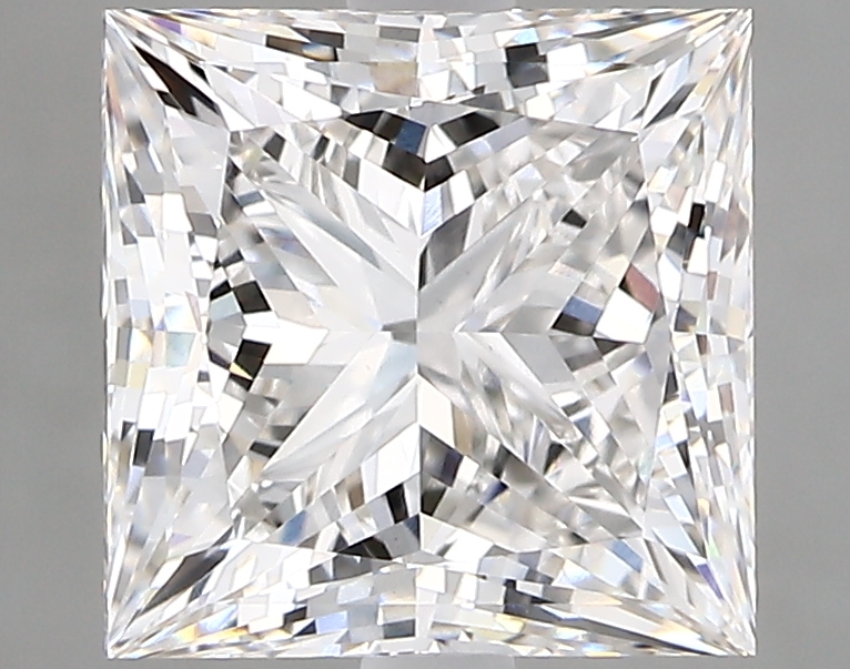 3.64 Carat Princess Cut Lab Diamond