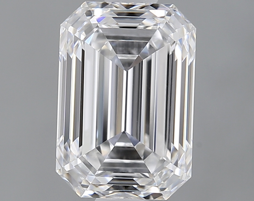 1.37 ct. emerald Lab Grown Diamond front image
