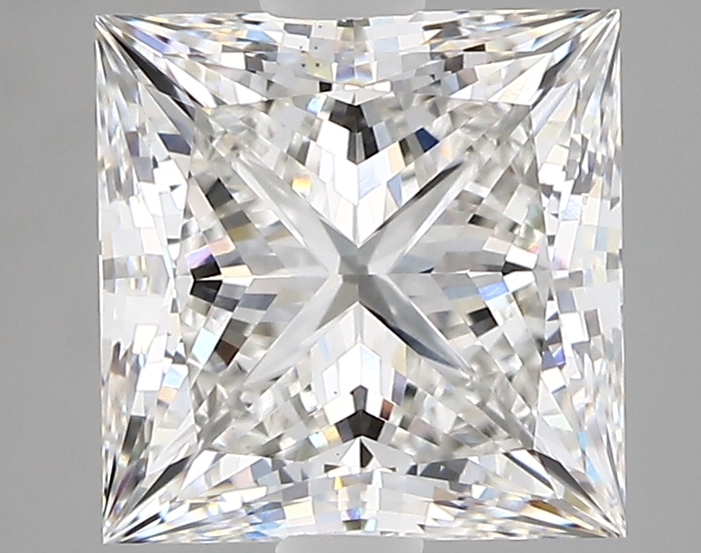 3.51 Carat Princess Cut Lab Diamond