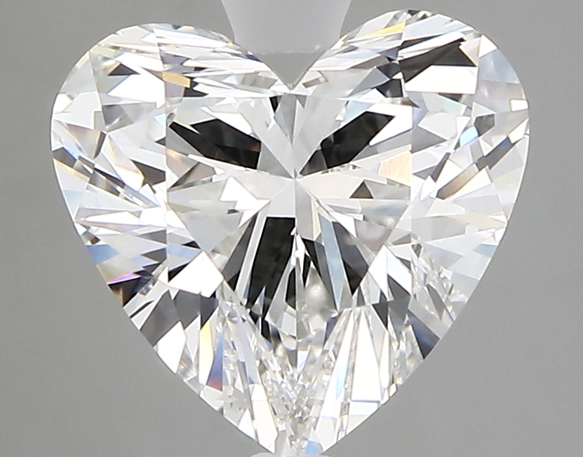 2.85 Carat Heart Cut Lab Diamond