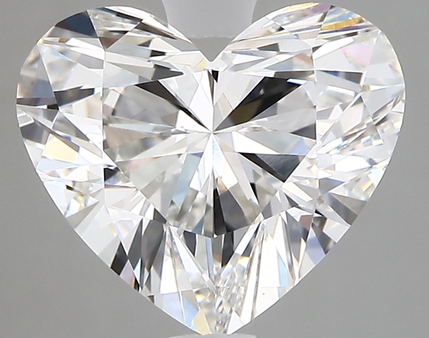 2.72 Carat Heart Cut Lab Diamond