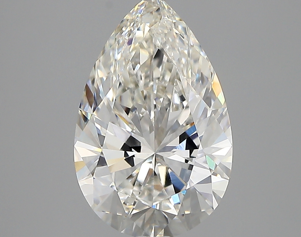 2.72 Carat Pear Cut Lab Diamond