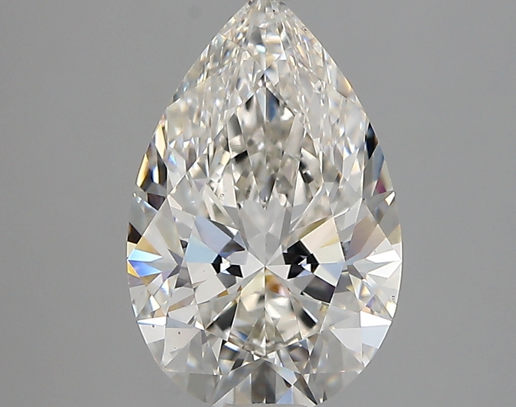 2.56 Carat Pear Cut Lab Diamond