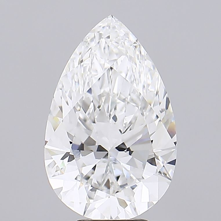 Pear 6.51ct E VVS2
