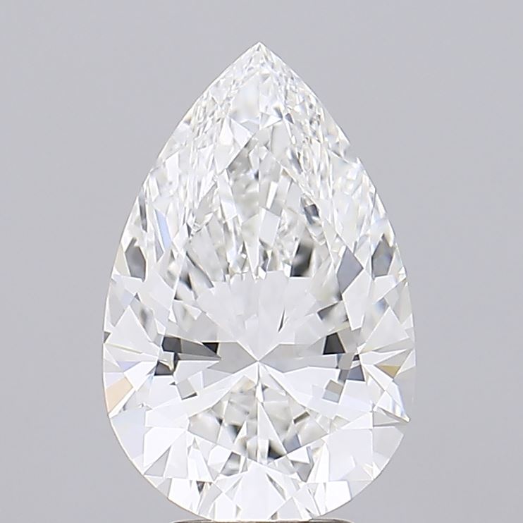 Pear 5.07ct E VVS1