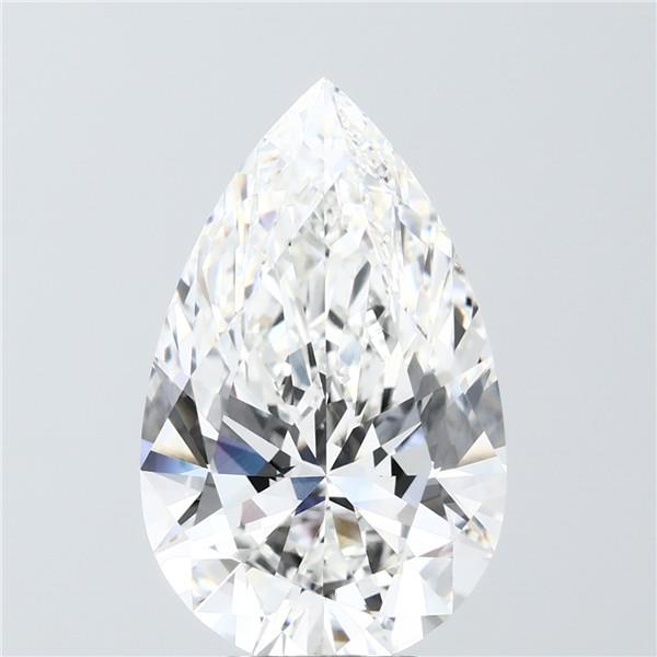 Pear 7.09ct E VVS2