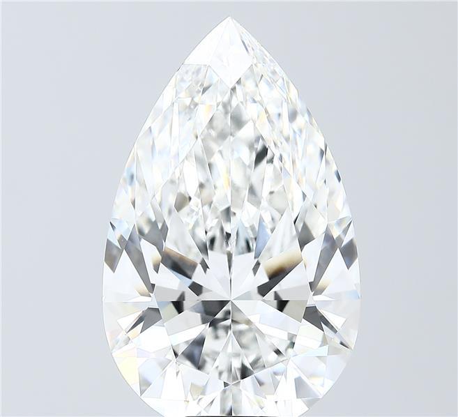 Pear 15.1ct F VVS2