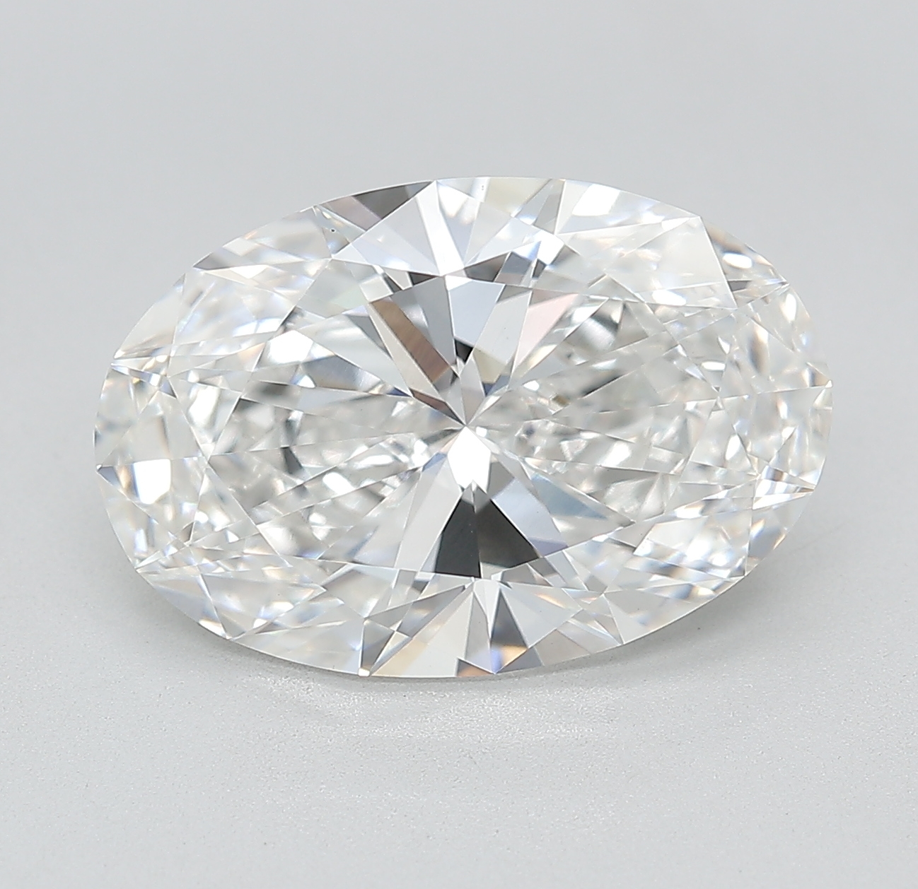 Oval 6.08ct E VVS2