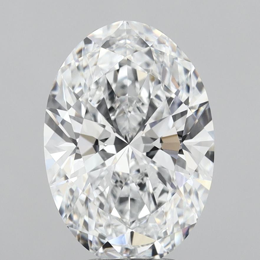 4.20 ct. oval Lab Grown Diamond front image