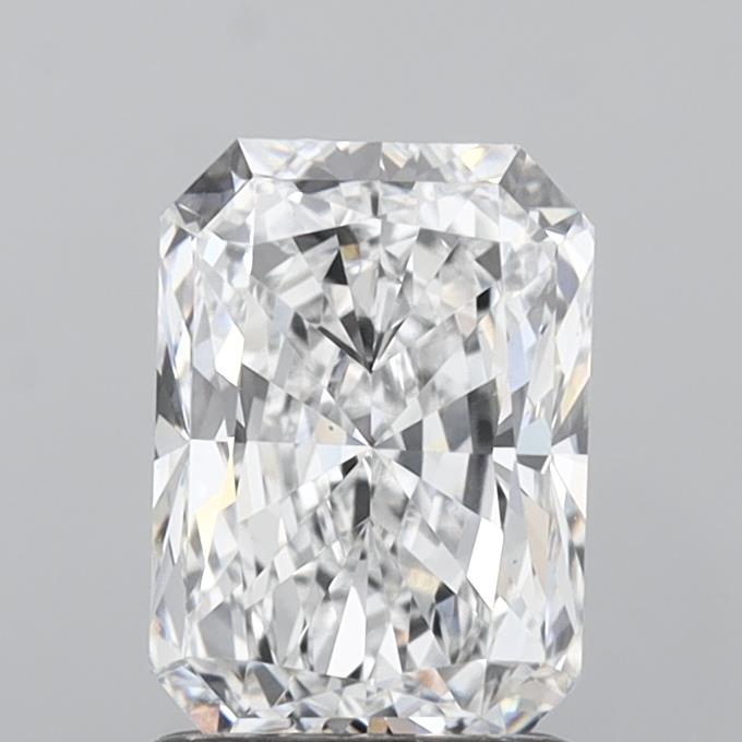 2.01 carat d VVS1 EX Cut IGI radiant diamond