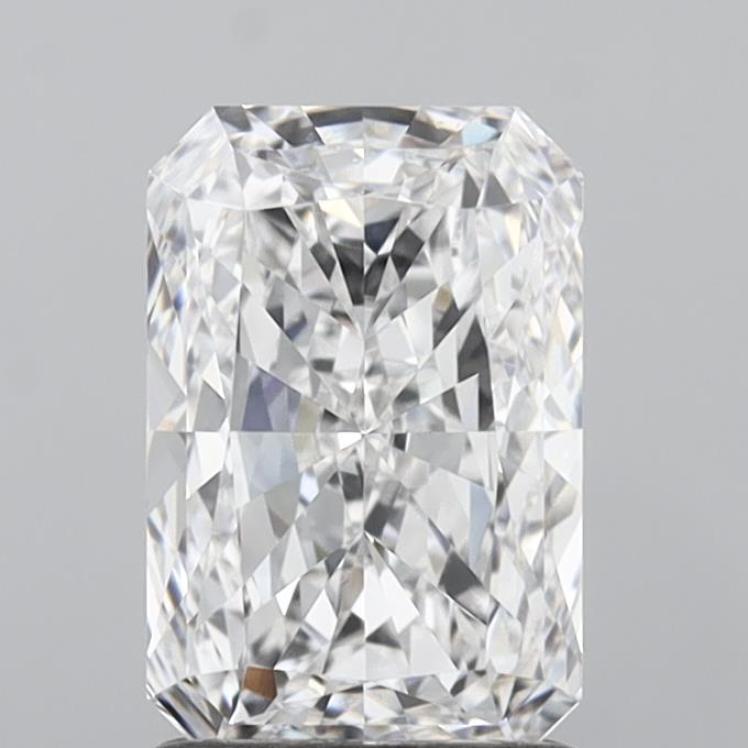 2.02 carat d VVS2 EX Cut IGI radiant diamond