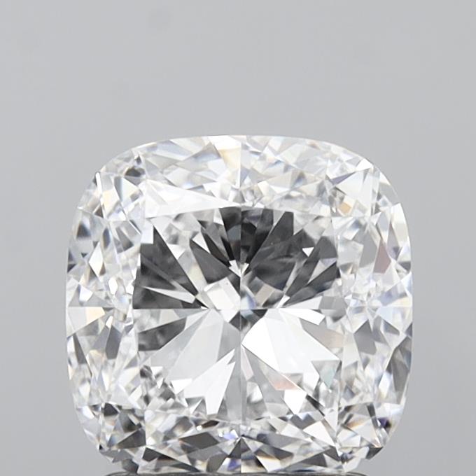 2.5ct Cushion · D · VVS2 · IGI