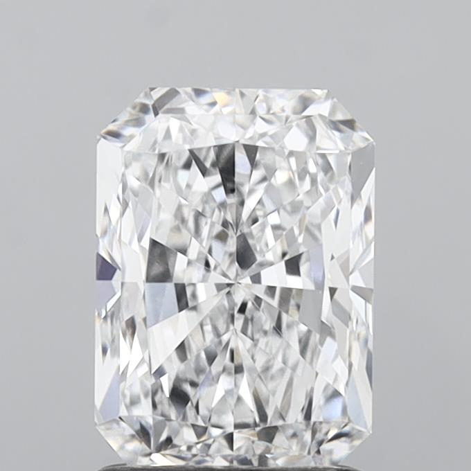 2.02 carat d VVS2 EX Cut IGI radiant diamond