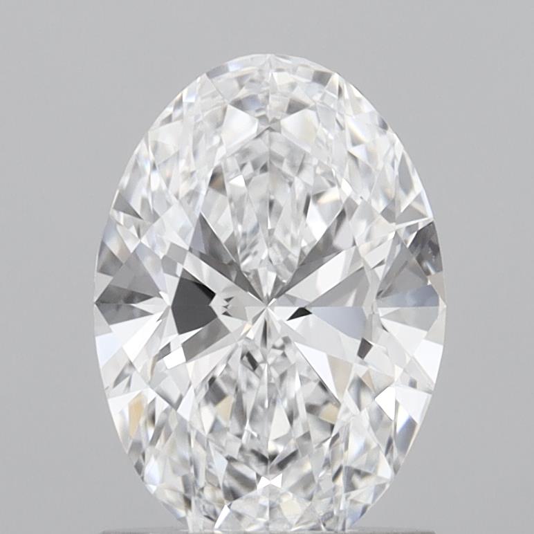 1.30 ct. oval Lab Grown Diamond front image