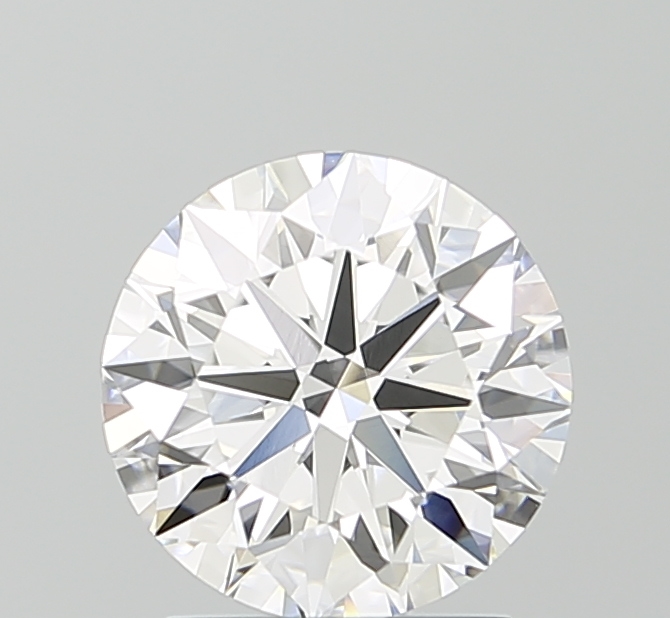 2.01ct Round · D · VVS1 · IGI
