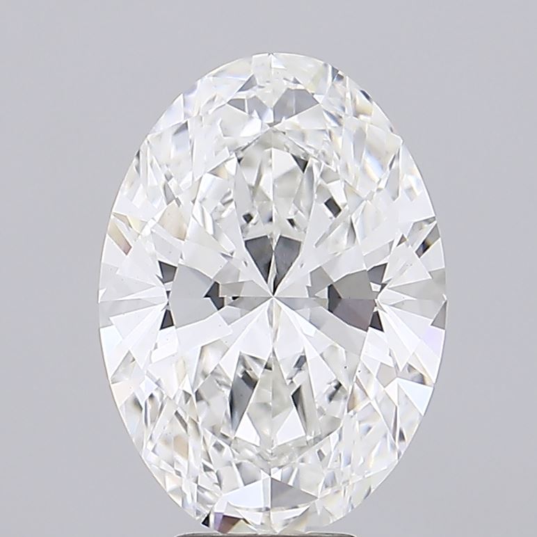 Oval 6.58ct E VS1