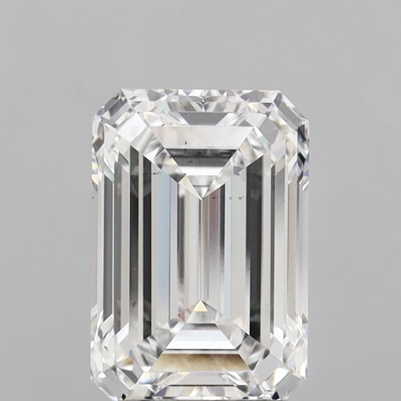 3.02 ct. emerald Lab Grown Diamond front image