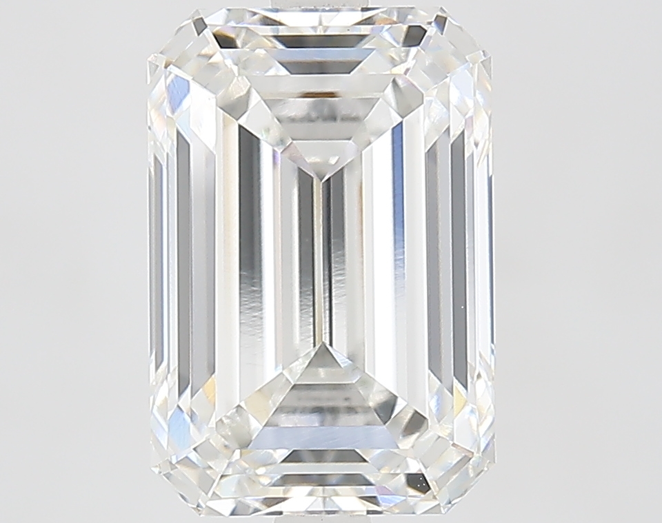 4.10 ct. emerald Lab Grown Diamond front image