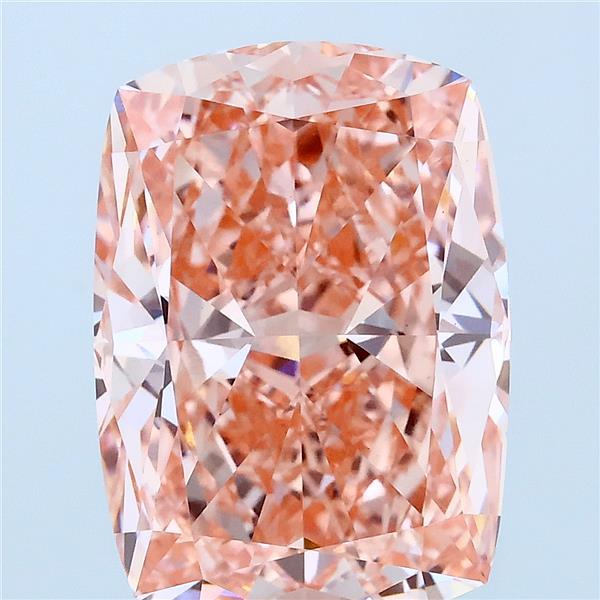 Cushion 6.10ct Fancy Vivid Pink VVS2
