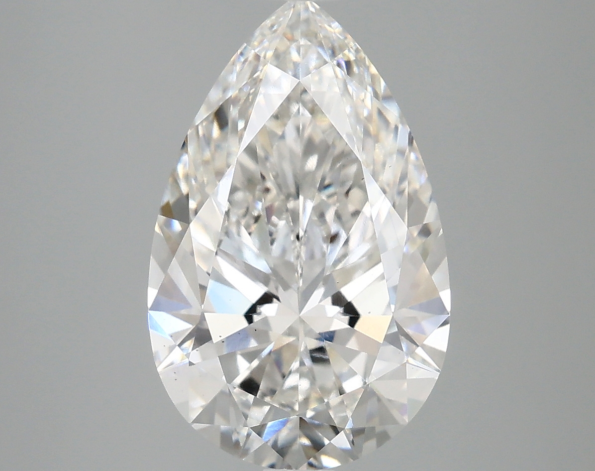 3.74ct Pear Lab-Grown Diamond · F/VS2