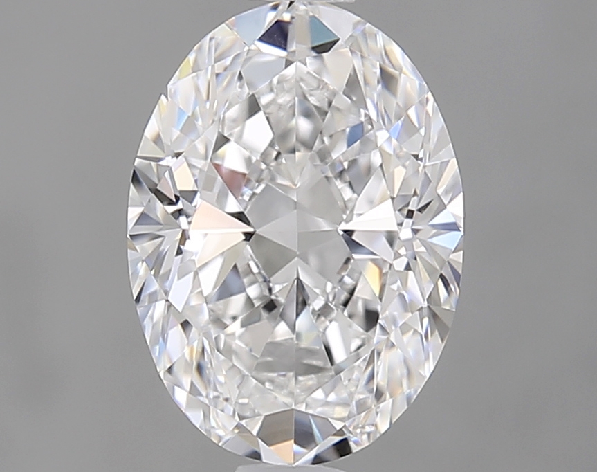 1.24 ct. oval Lab Grown Diamond front image