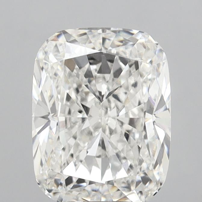 3.05 carat f VVS2 EX Cut IGI cushion diamond