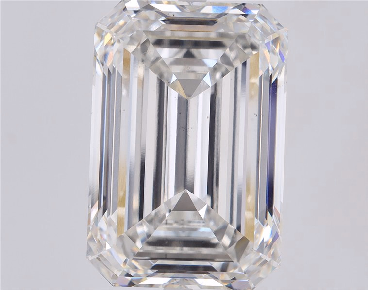 Emerald cut 20.8ct F VS2