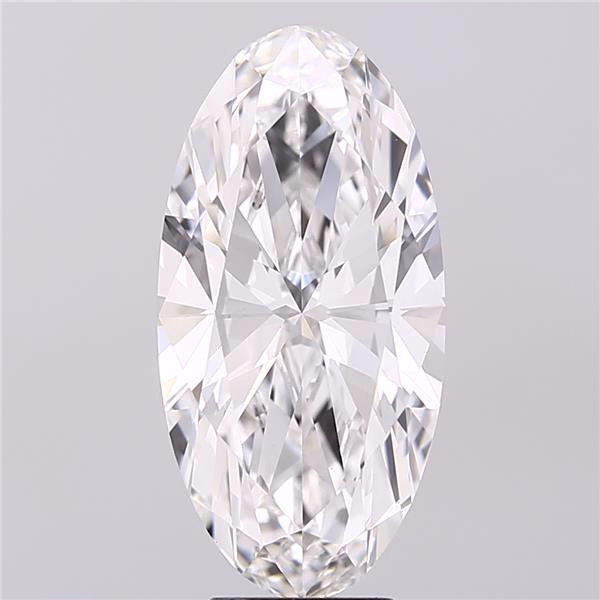 Moval Cut 5.31ct F VVS2