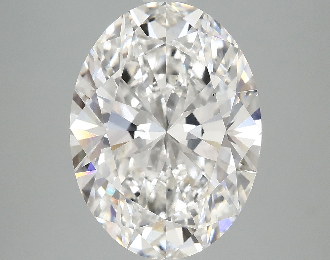 4.91ct Oval Lab-Grown Diamond · F/VS2