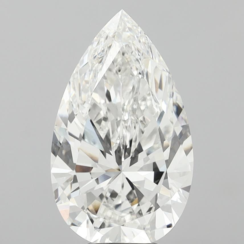 Pear 7.03ct F VS1