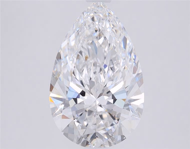 Pear 4.06ct E VVS1