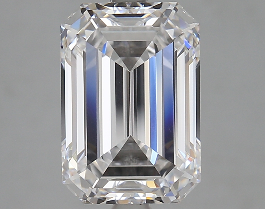 Emerald cut 4.04ct D VVS2