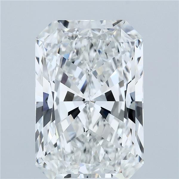 8.04 Carat Radiant Cut F VVS2 Diamond - view 1