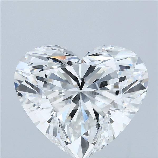 5.06 ct. heart Lab Grown Diamond front image