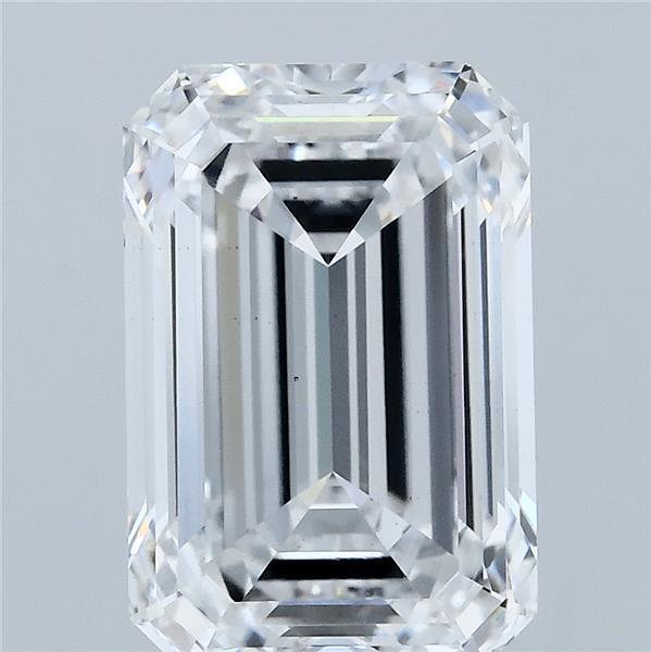 4.24 ct. emerald Lab Grown Diamond front image
