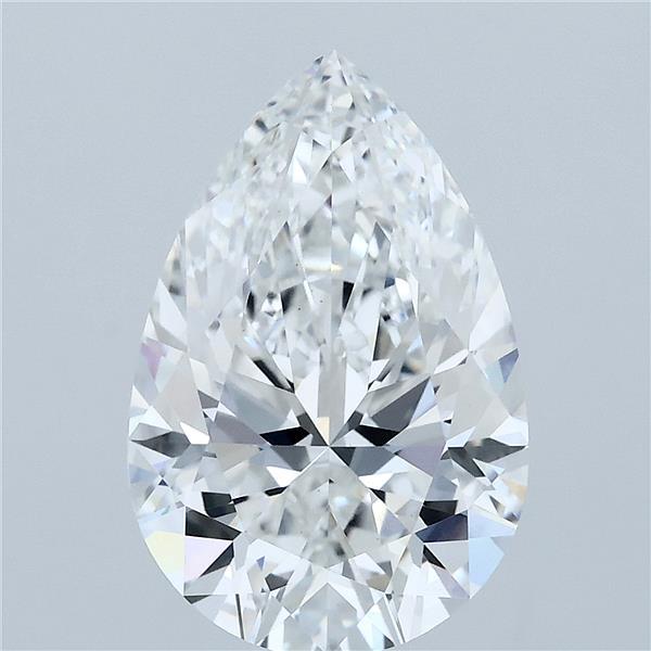Pear 4.22ct E VS1