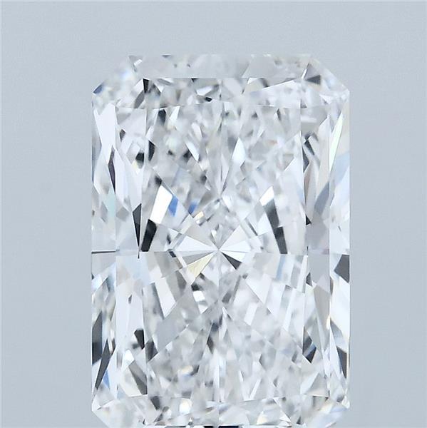 3.53 Carat Radiant Cut D VVS2 Diamond - view 1