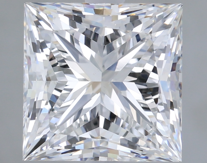 3.03 ct. princess Lab Grown Diamond front image