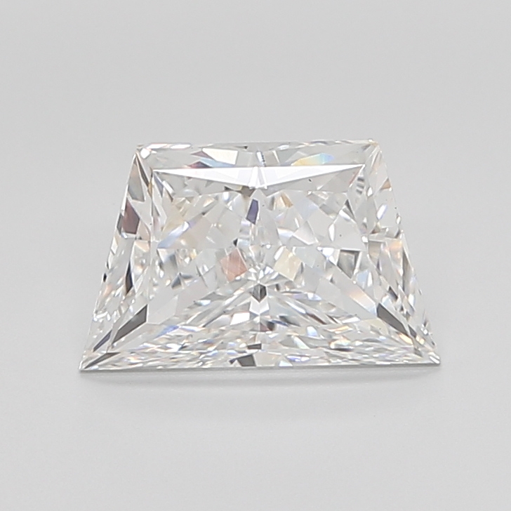 Trapezoid 4.08ct E VS1
