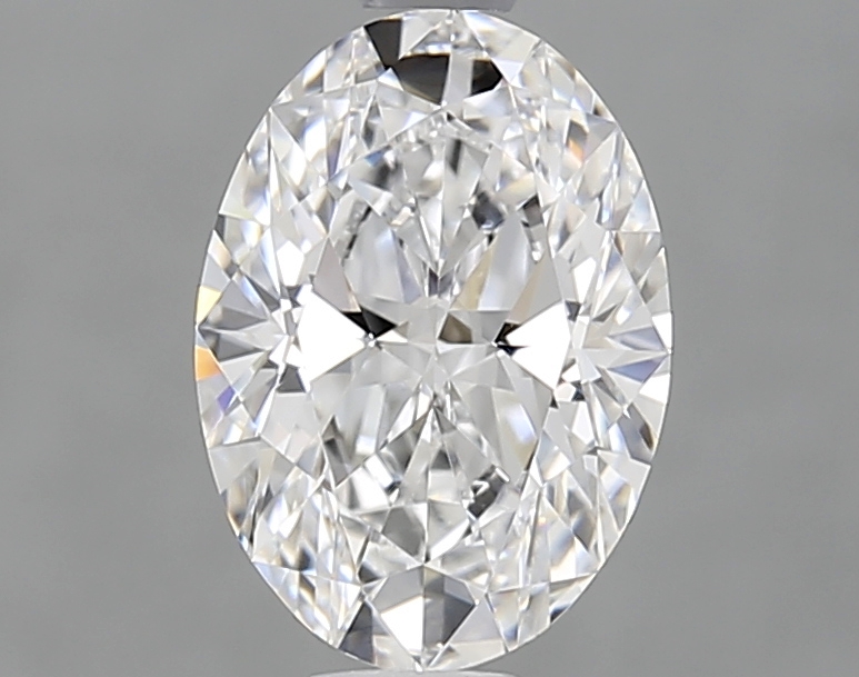 1.23 ct. oval Lab Grown Diamond front image