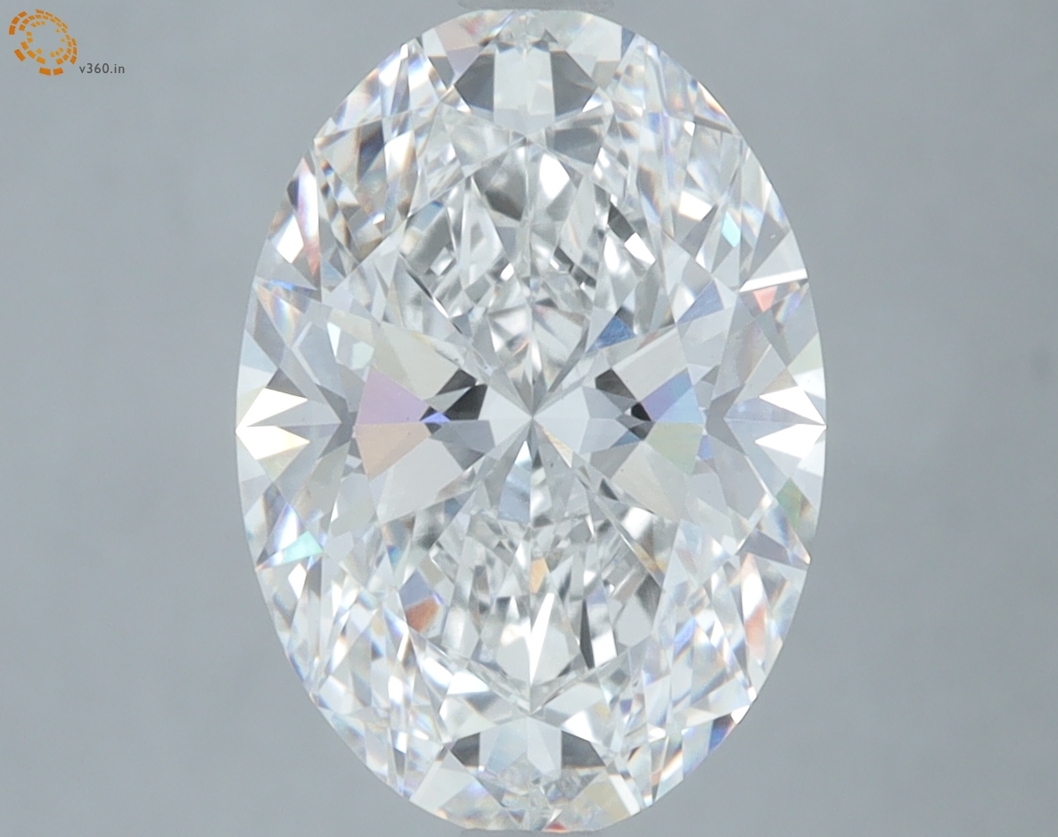 Oval 4.09ct E VS1